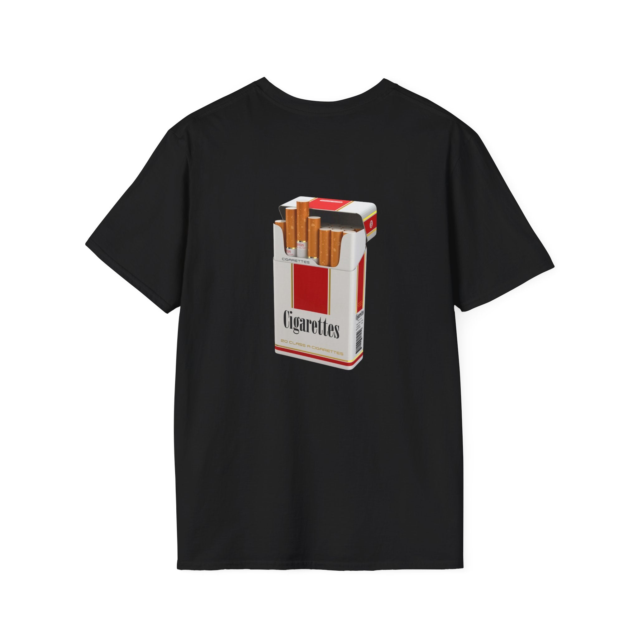 Hybrid Athlete T-Shirt — 'Cigarettes' Graphic Back Tee