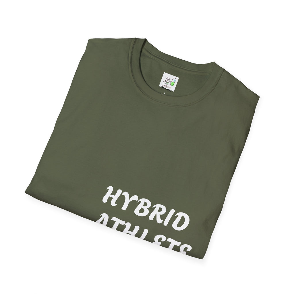 Hybrid Athlete T-Shirt — 'Cigarettes' Graphic Back Tee