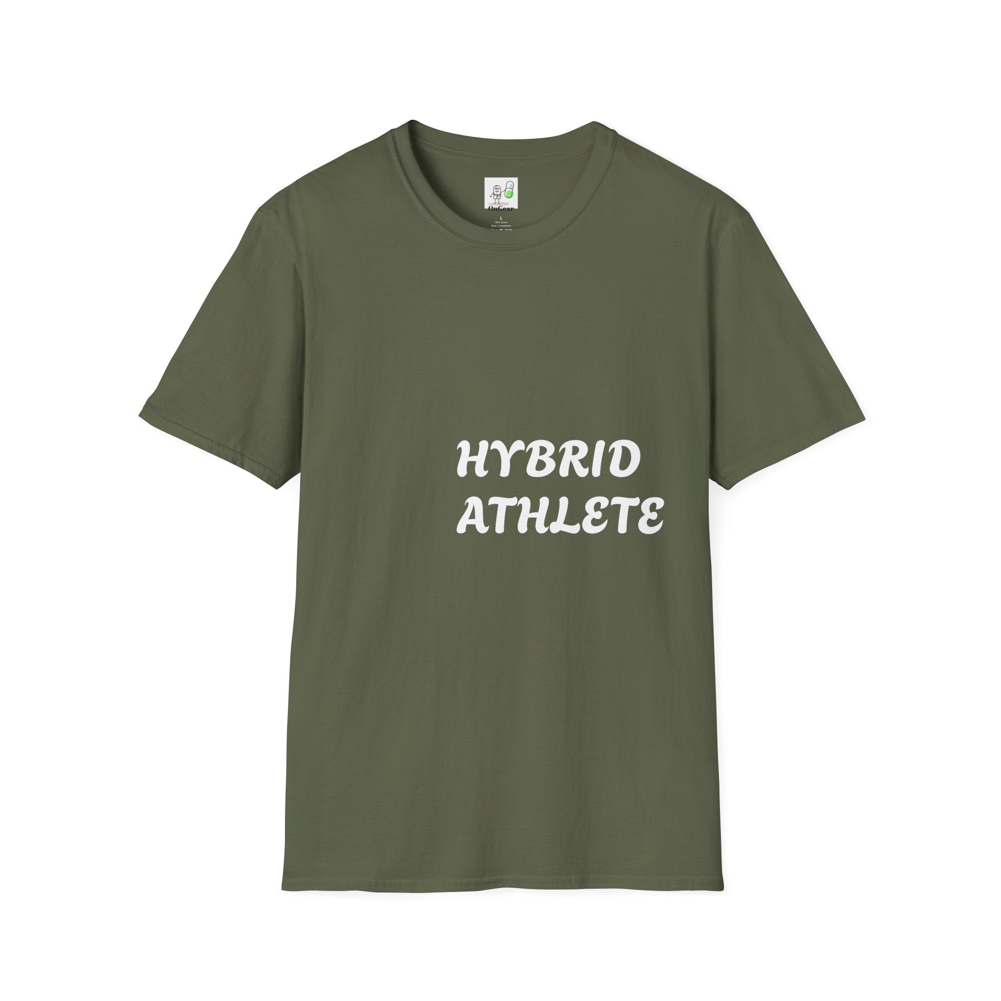 Hybrid Athlete T-Shirt — 'Cigarettes' Graphic Back Tee
