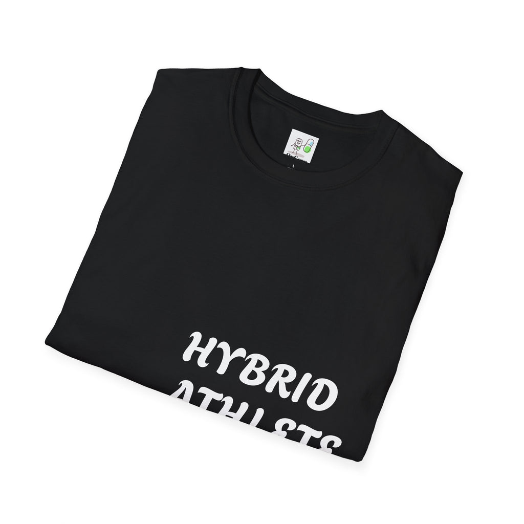 Hybrid Athlete T-Shirt — 'Cigarettes' Graphic Back Tee