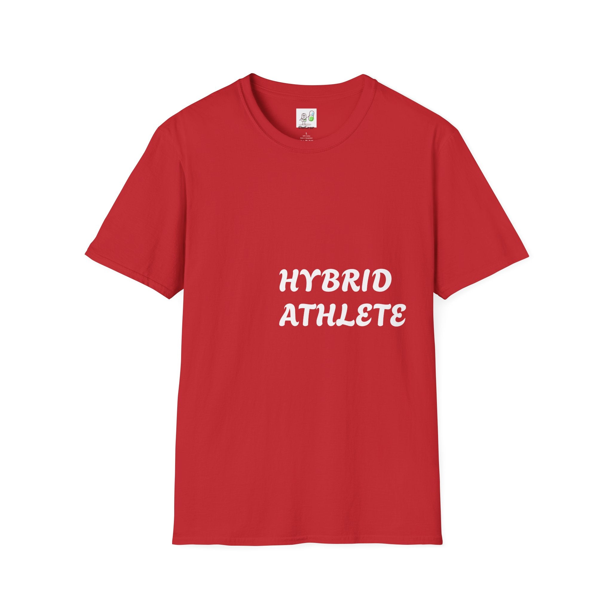 Hybrid Athlete T-Shirt — 'Cigarettes' Graphic Back Tee