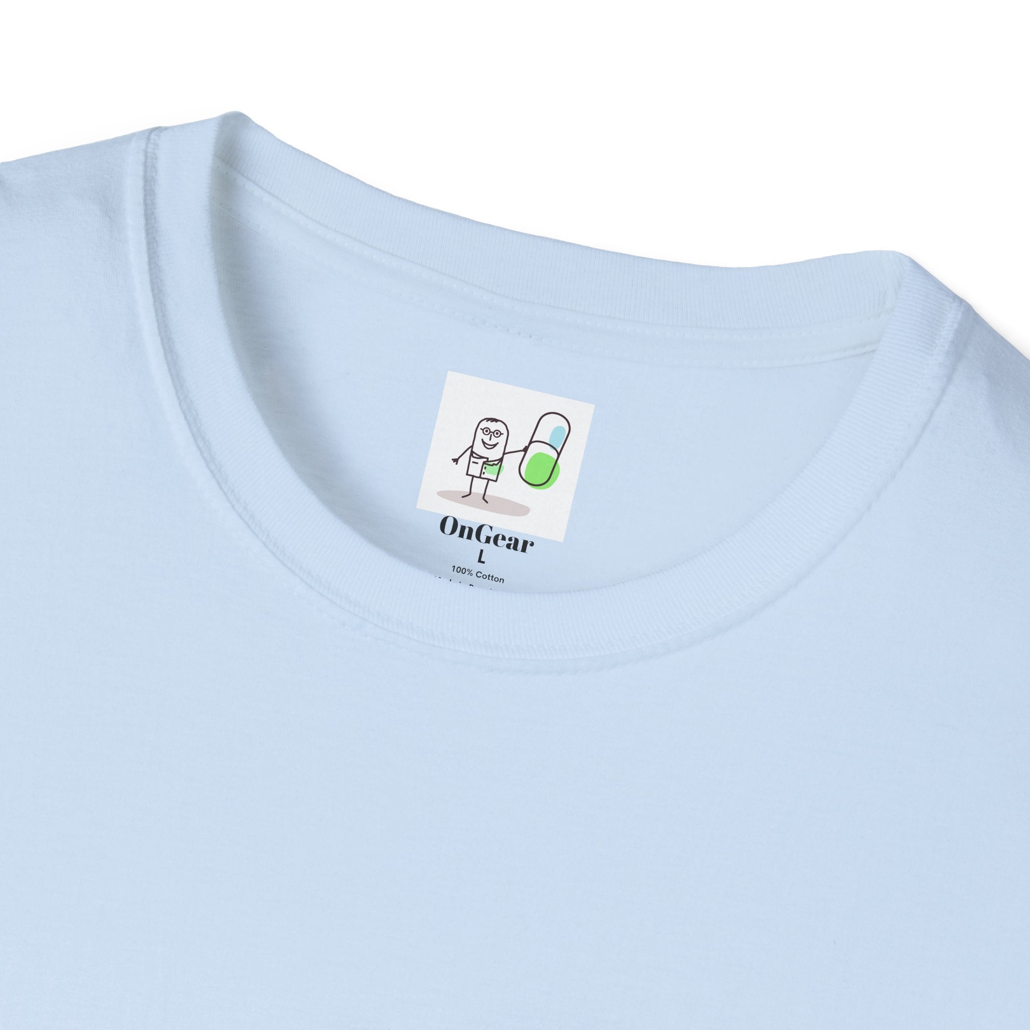 Psychedelic Mushroom Graphic T‑Shirt — 'GAMBOL GAMBOL' Retro Smiley Design